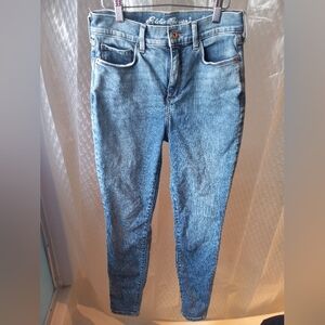 Eddie Bauer Revival High Rise Skinny Blue Denim Jeans Size 4
